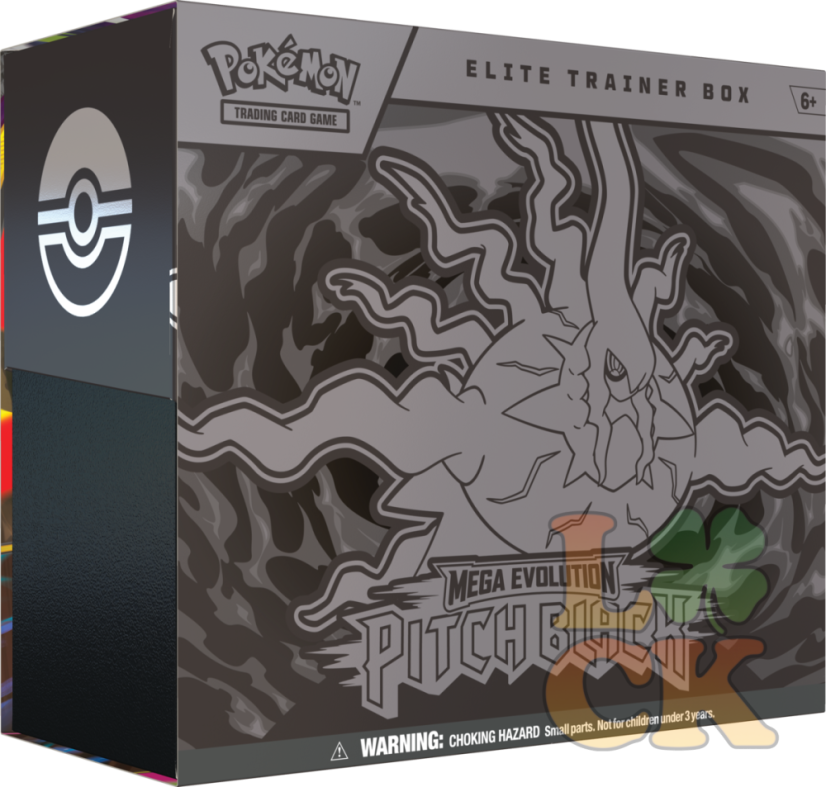 Pokémon TCG: ME05 Mega Evolution - Pitch Black - Elite Trainer Box - Chyť si naší nejlevnější cenu dokud máme zásoby: VLNA 5 - POSLEDNÍ KUS