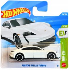 2026 Hot Wheels Porsche Taycan Turbo S in White