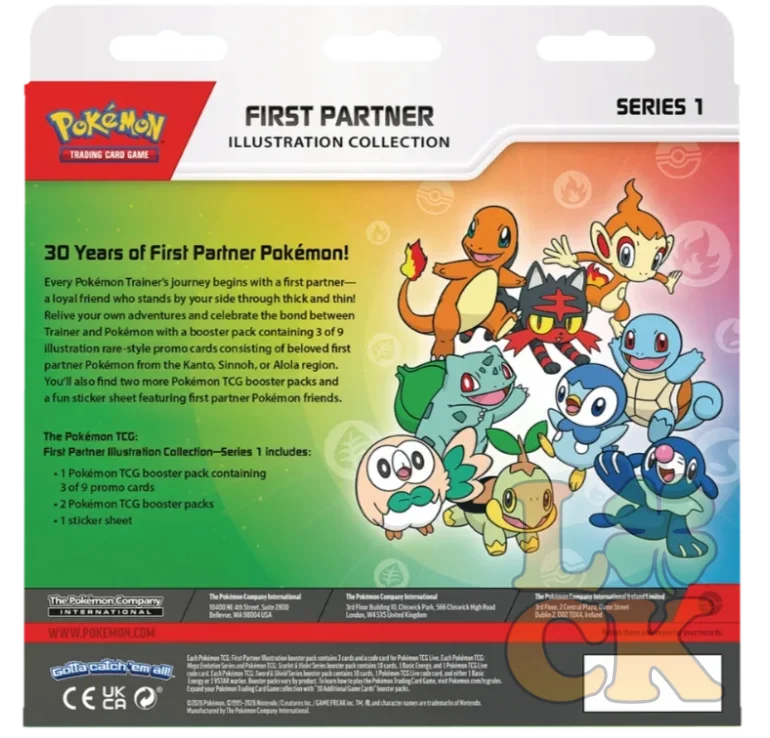 Pokémon TCG First Partner Illustration Collection - Series 1