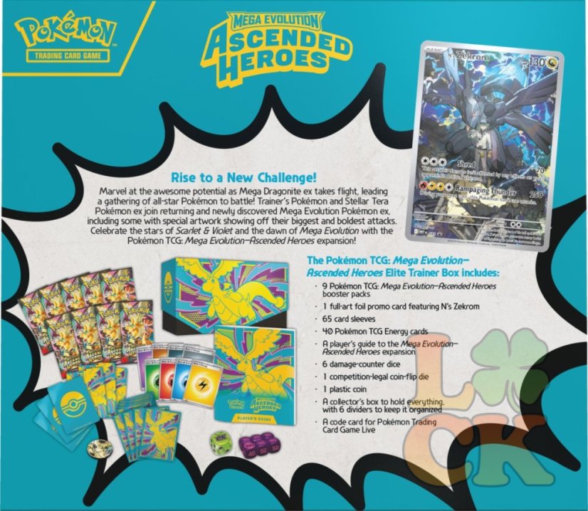 Pokémon TCG: ME02.5 Ascended Heroes - Elite Trainer Box