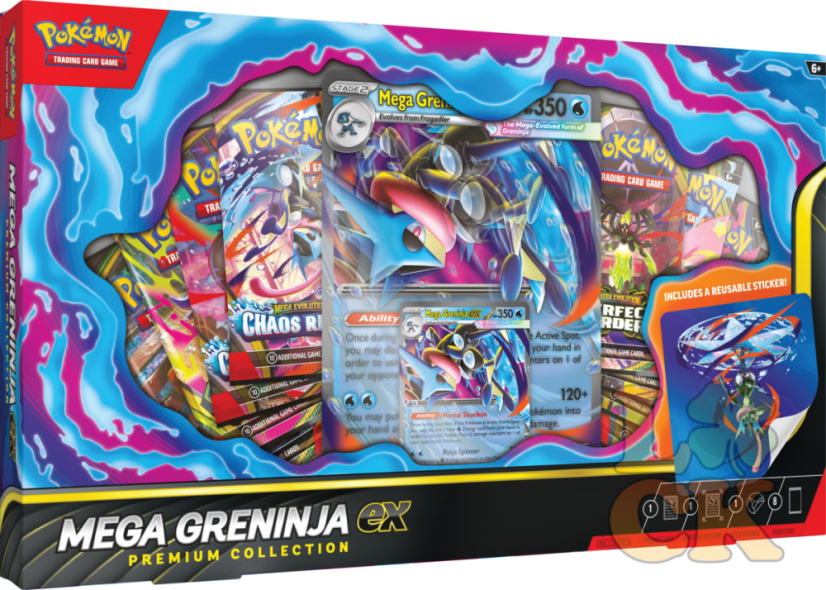 Pokémon TCG: Mega Greninja ex Premium Collection