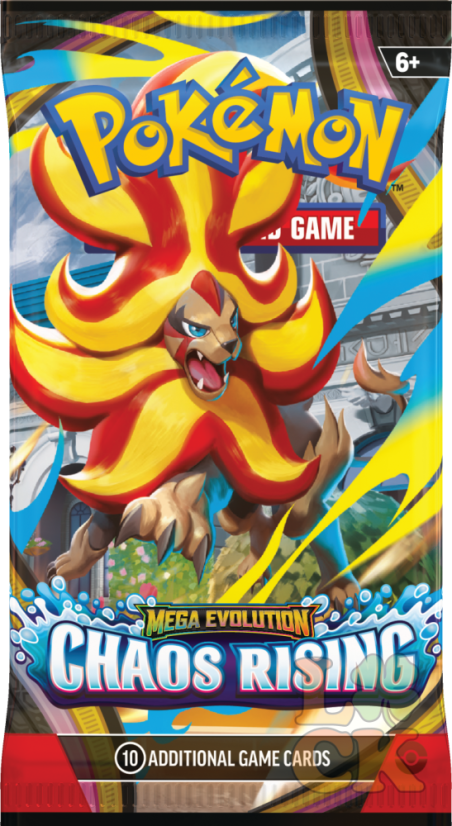 Pokémon TCG: ME04 Mega Evolution - Chaos Rising - Booster