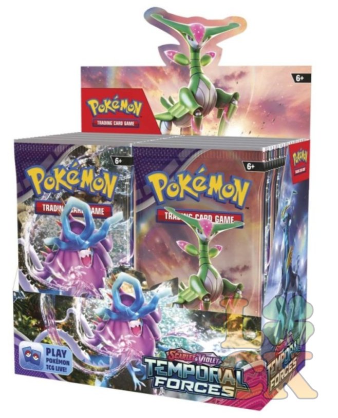 Pokémon - Temporal Forces - Booster Box - Scarlet & Violet (36 balíčků)