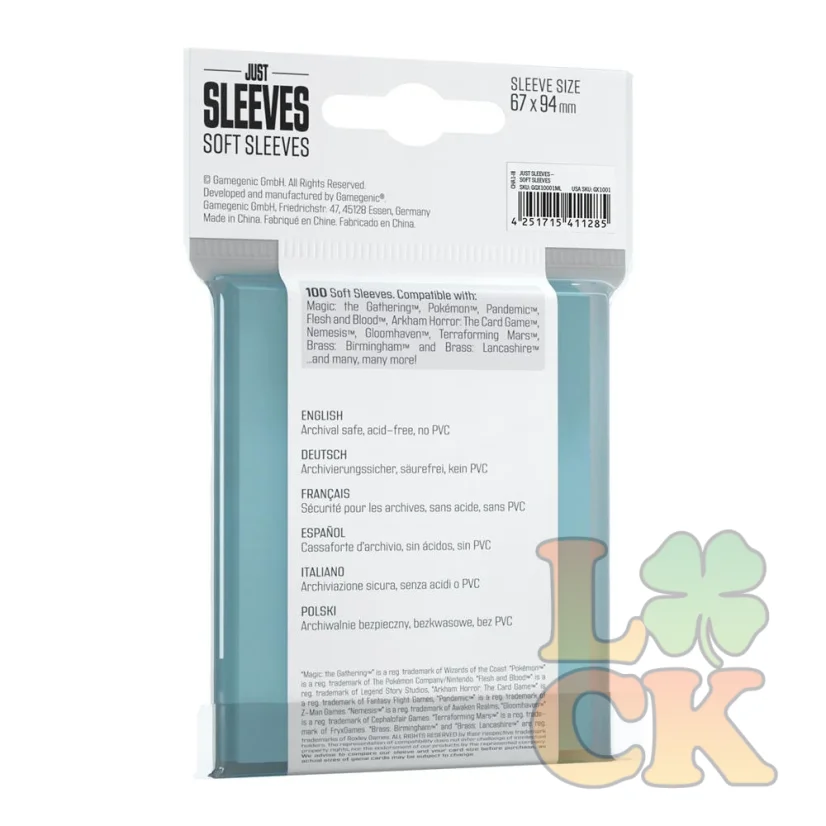 Sleeves - Just Sleeves Soft - 100 ks
