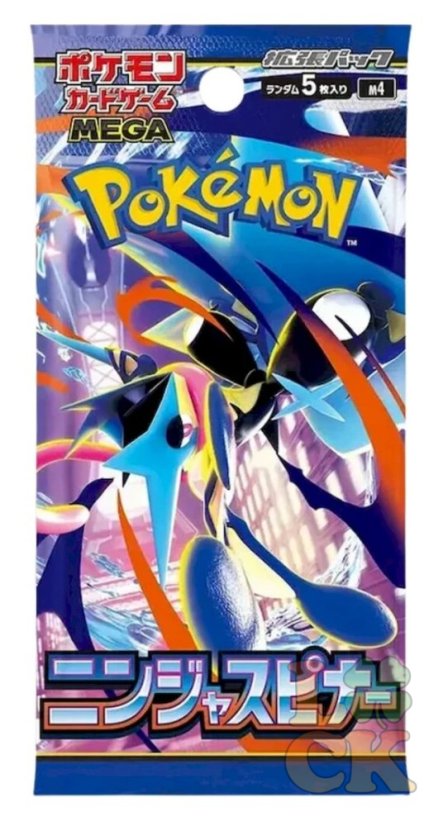 Pokémon TCG: Mega Evolution - Ninja Spinner Booster - Japan