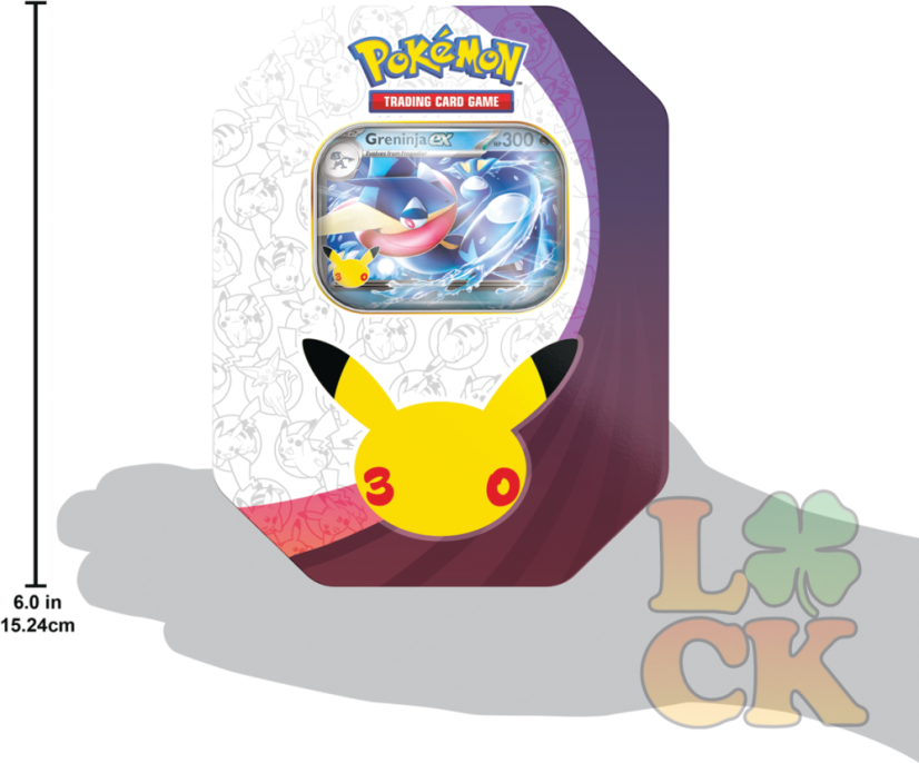 Pokémon TCG: 30th Celebration ex Tin