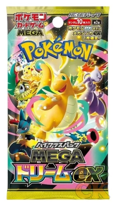 Pokémon TCG: Mega Evolution - Mega Dream ex Booster - Japan