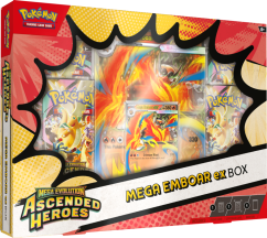 Pokémon TCG ME02.5 Ascended Heroes - ex Box - Mega Emboar ex
