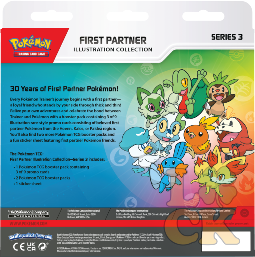 Pokémon TCG: First Partner Illustration Collection – Series 3