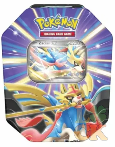 Pokémon TCG: Slashing Legends Tin – Zacian ex