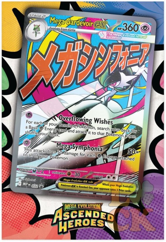 Pokémon TCG: ME02.5 Ascended Heroes - Premium Poster  Collection - Gardevoir