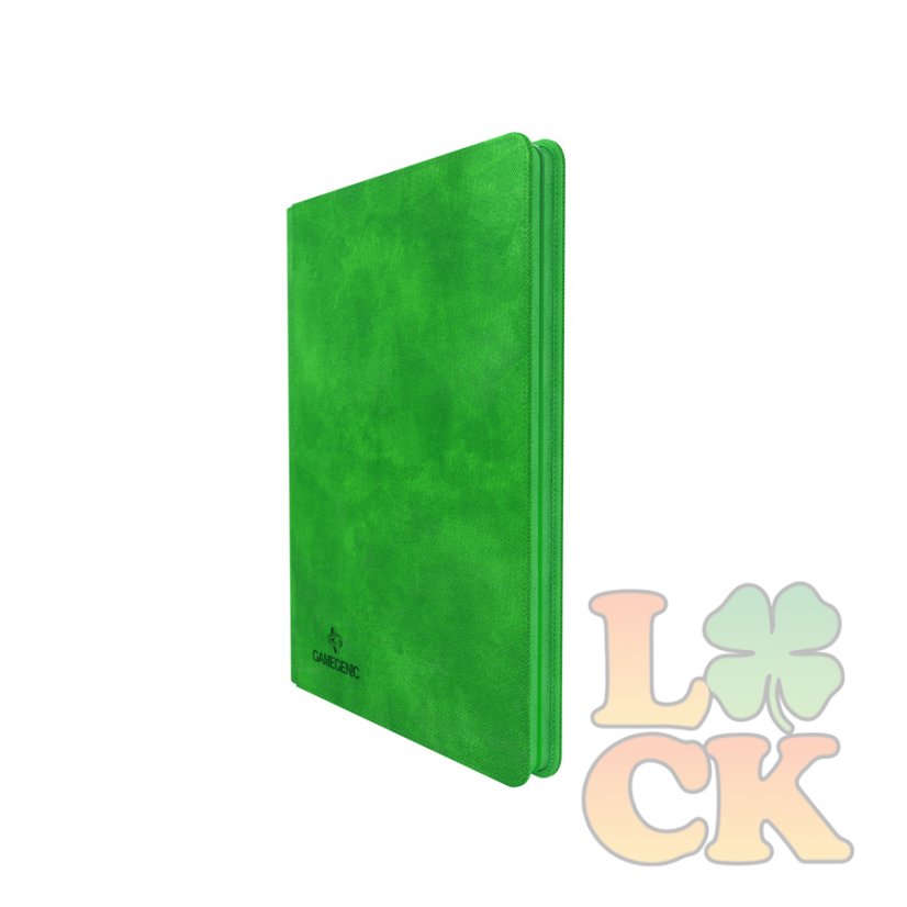 Gamegenic: Zip-Up Album 18-Pocket Green