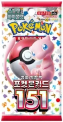Pokémon - 151 Booster - Korean