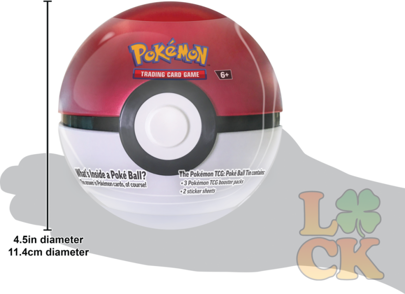 Pokémon TCG: Poké Ball Tin 2024 Reprint
