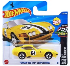 2025 Hot Wheels Ferrari 365 GTB4 Competizione in Yellow