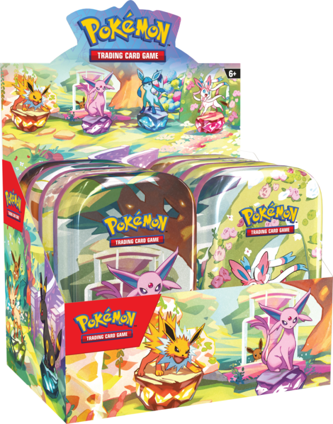 Pokémon - PRISMATIC EVOLUTIONS - Mini Tin Box