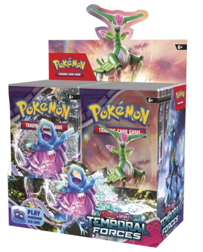 Pokémon - Temporal Forces - Booster Box - Scarlet & Violet (36 balíčků)