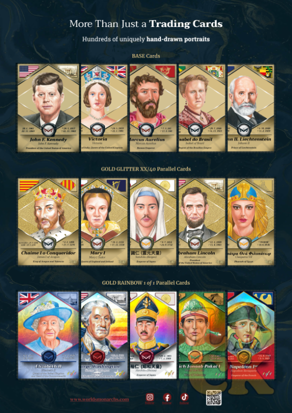 2025 World's Monarchs - Series 1 booster