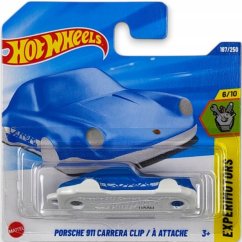 2025 Hot Wheels Porsche 911 Carrera Clip in Light Blue