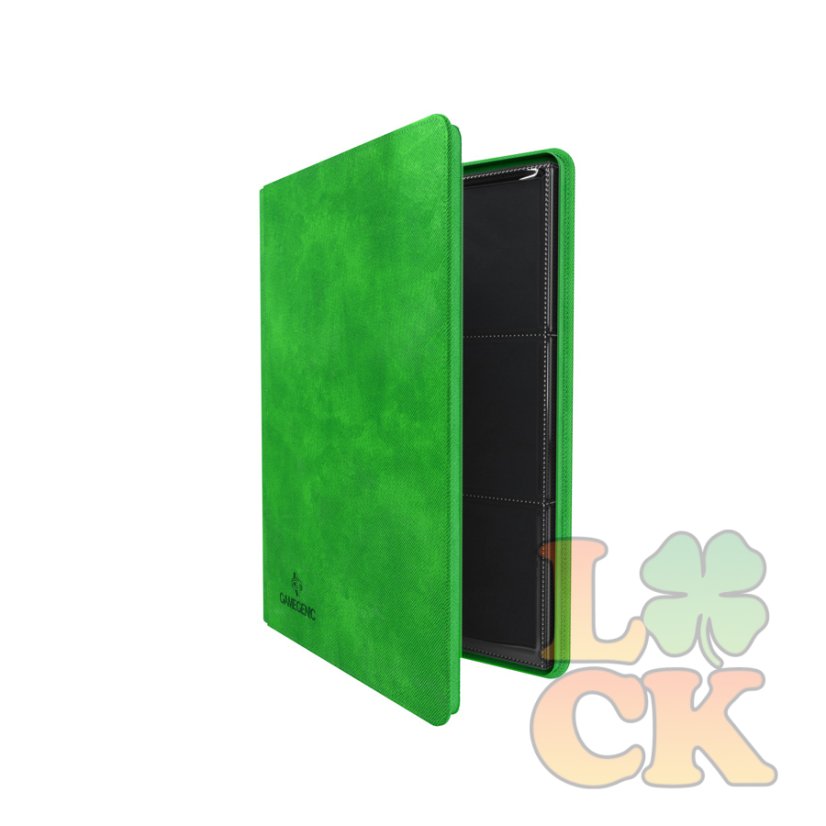 Gamegenic: Zip-Up Album 18-Pocket Green