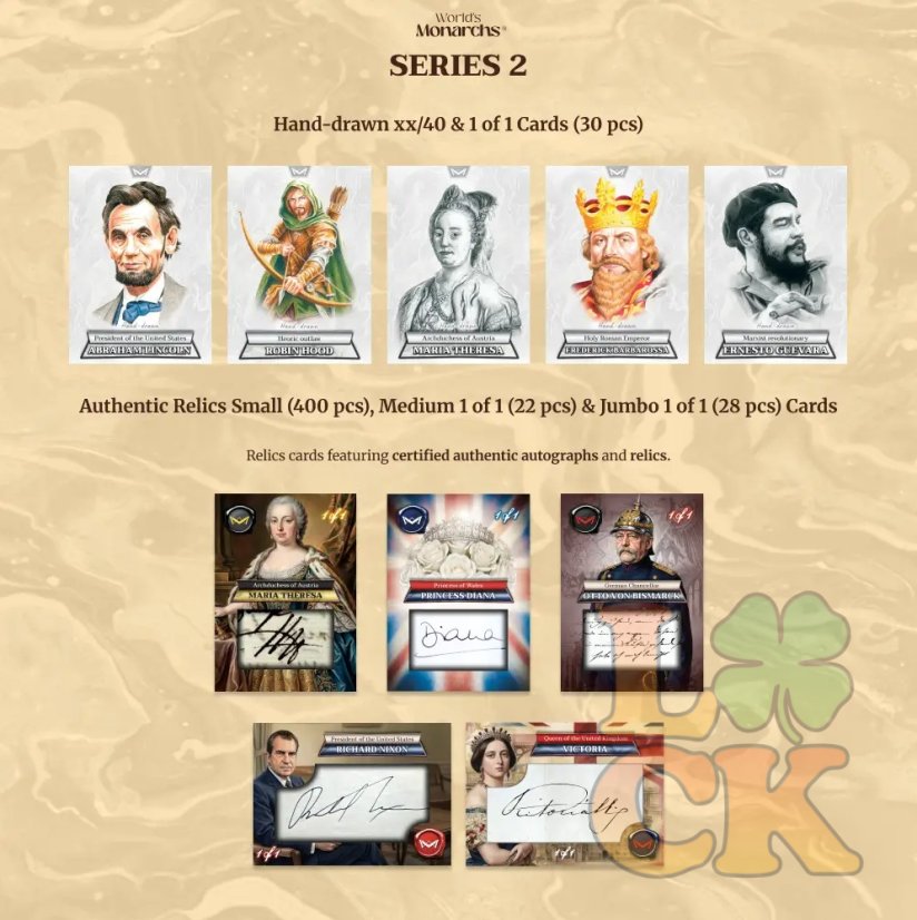 2026 World's Monarchs - Series 2 Booster