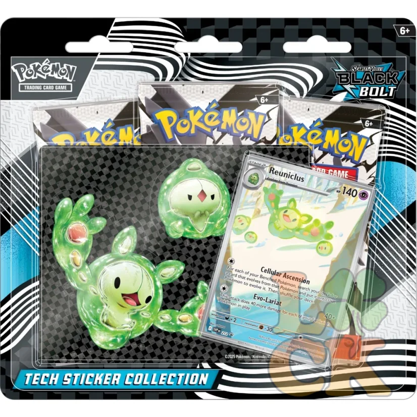 Pokémon TCG: SV10.5 Black Bolt - Tech Sticker Collection