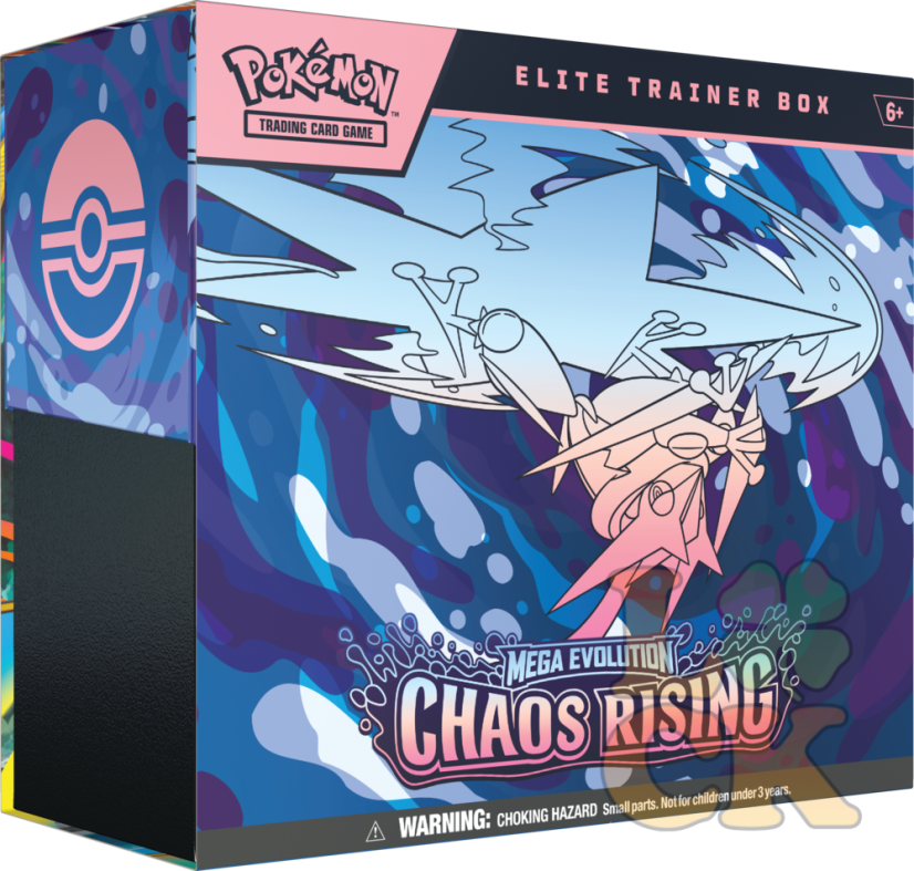 Pokémon TCG: ME04 Mega Evolution - Chaos Rising - Elite Trainer Box