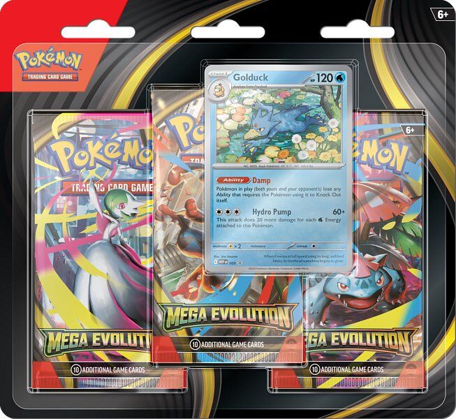 Pokémon TCG: ME01 - 3 Blister Booster