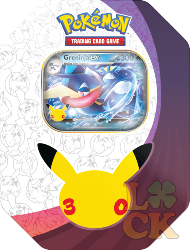 Pokémon TCG: 30th Celebration ex Tin