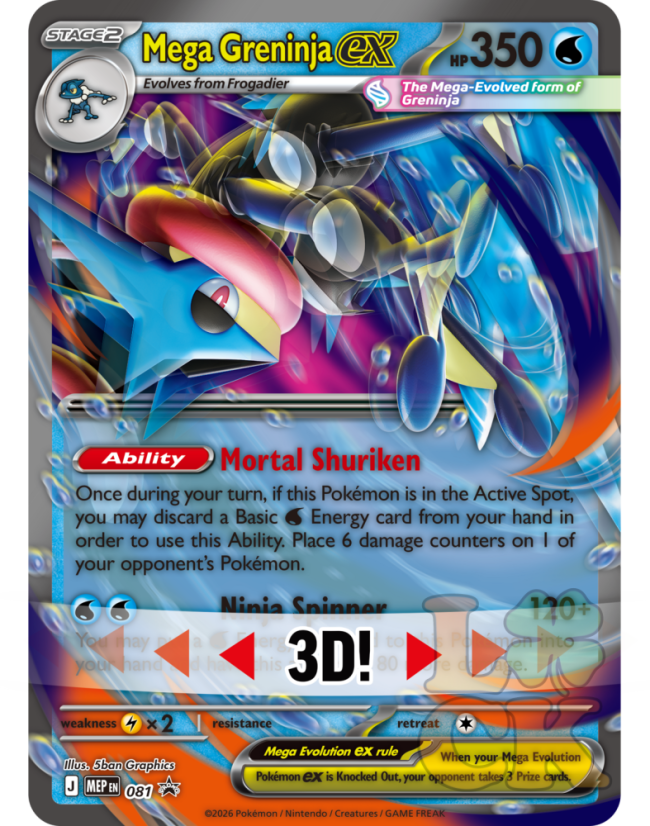 Pokémon TCG: Mega Greninja ex Premium Collection