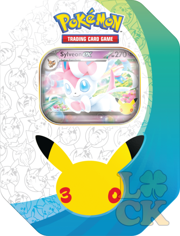 Pokémon TCG: 30th Celebration ex Tin