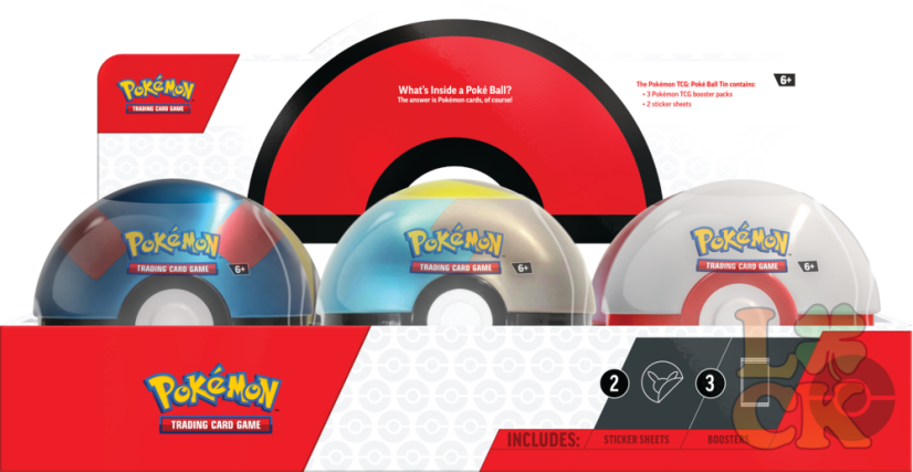 Pokémon TCG: Poké Ball Tin 2024 Reprint