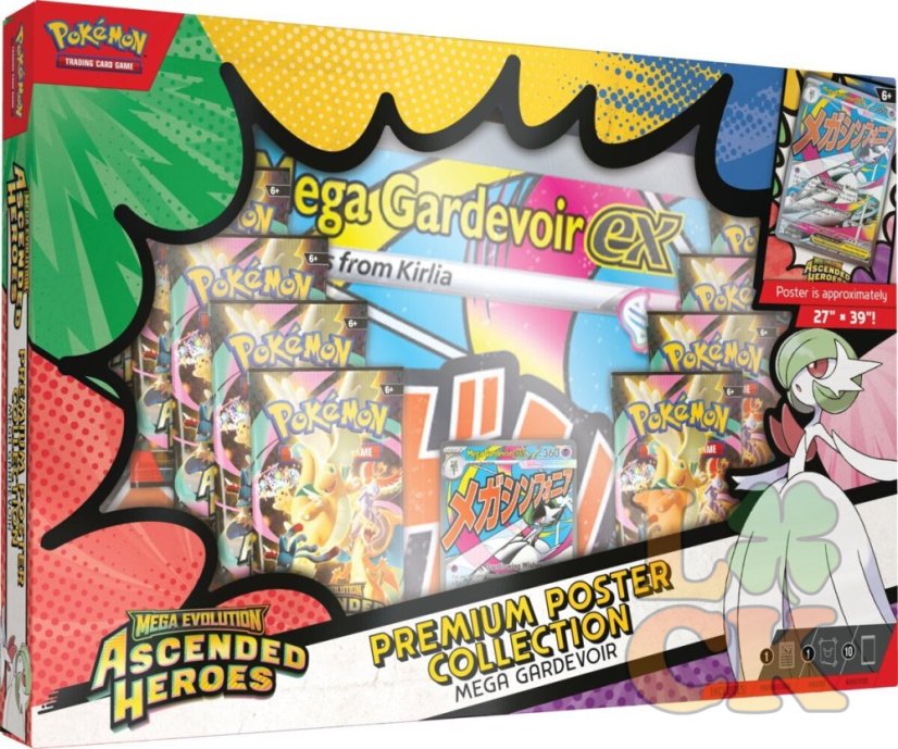 Pokémon TCG: ME02.5 Ascended Heroes - Premium Poster  Collection - Gardevoir